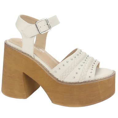 SANDALIAS CHALADA MUJER 45-WAKE-1 BLANCO - 1