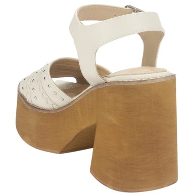 SANDALIAS CHALADA MUJER 45-WAKE-1 BLANCO - 4