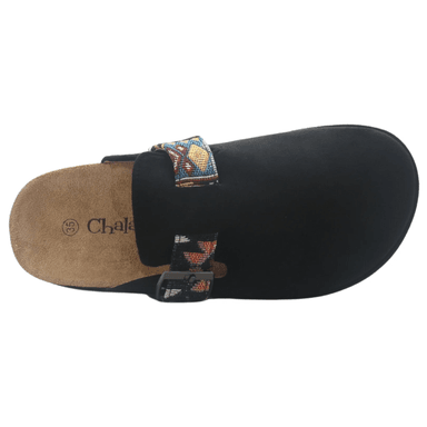 ZAPATO DE MUJER NEGRO CASUAL CHALADA RISCO-3 - 4