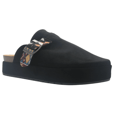 ZAPATO DE MUJER NEGRO CASUAL CHALADA RISCO-3 - 5