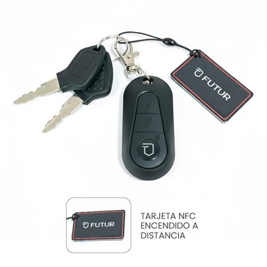 BICIMOTO ELECTRICA FUTUR ZYRO GRIS MATE - 4