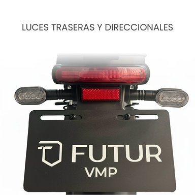 BICIMOTO ELECTRICA FUTUR ZYRO ROSADO MATE - 6