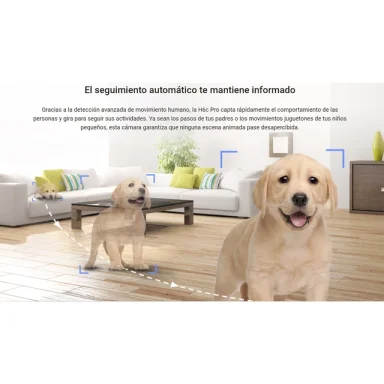 CÁMARA DE SEGURIDAD INTELIGENTE PARA INTERIORES H6C PRO 2K 3MP - EZVIZ - 4