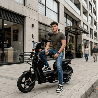 BICIMOTO ELECTRIC MOTARE FLASH 500W NEGRO - 2