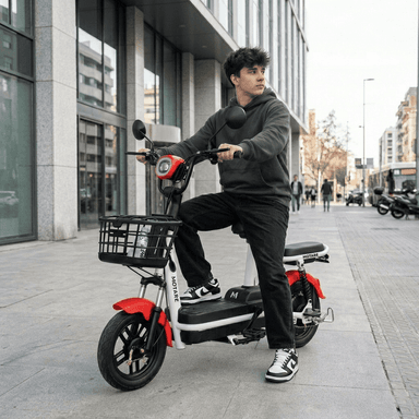 BICIMOTO ELECTRIC MOTARE HAPPY ROJO - BATERÍA EXTRAÍBLE - 2