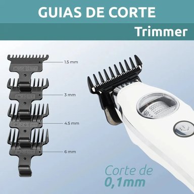 CORTADORA PELO PATILLERA VGR V-880T ROTATECH BLDC 7200RPM - 4