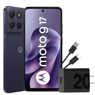 CELULAR MOTO G17 4GB RAM + 128GB ARANDANO - 1