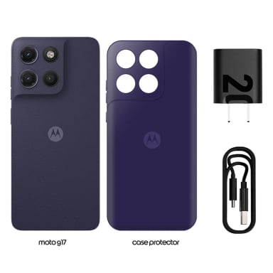 CELULAR MOTO G17 4GB RAM + 128GB ARANDANO - 3