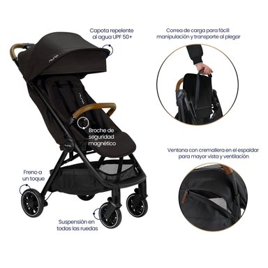 COCHE COMPACTO TRVL NUNA CAVIAR - 8