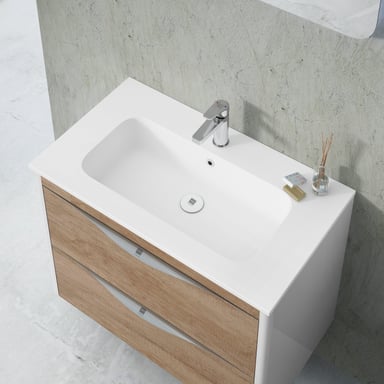 MUEBLE SUSPENDIDO TEKA MANACOR 80X60 NEBRASKA BLANCO MELAMINA - 2