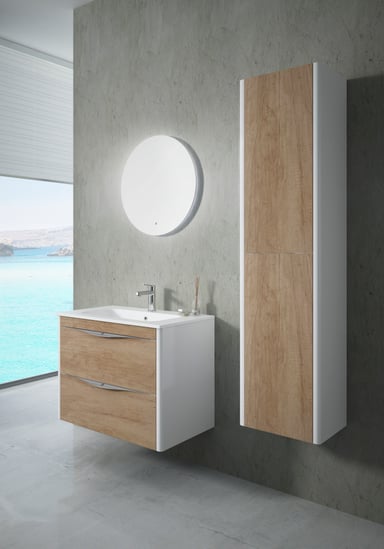MUEBLE SUSPENDIDO TEKA MANACOR 80X60 NEBRASKA BLANCO MELAMINA - 4