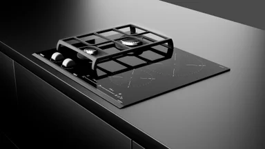COCINA EMPOTRABLE MIXTA GLP/GN TEKA 4 HORNILLAS INDUCCIÓN/GAS JZC 64322 BK - 5