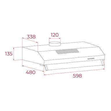 CAMPANA TEKA CX 62120 60CM 60 INOX - 6