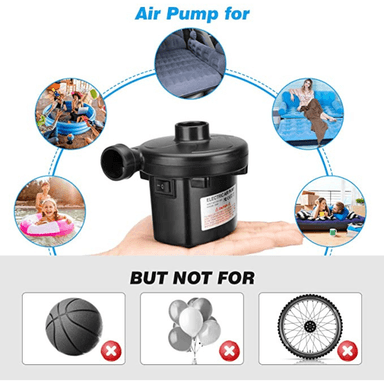 INFLADOR ELECTRICO PARA INFLABLES COLCHONES PISCINA GLOBOS - 2