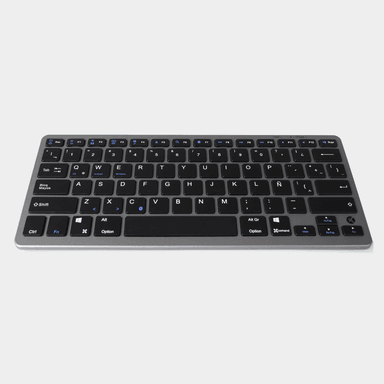 TECLADO INALÁMBRICO RECARGABLE BLUETOOTH K3003 - NEGRO - 3