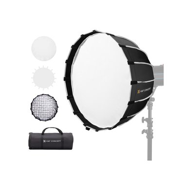 SOFBOX PARABÓLICO 90CM + GRID - ARMADO RÁPIDO KYF CONCEPT - 1