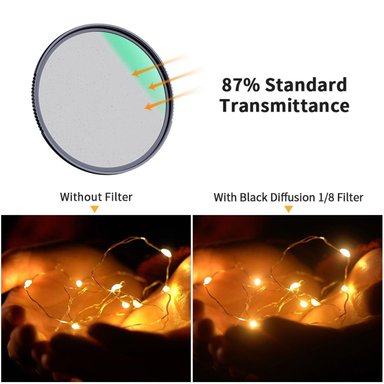 FILTRO 82MM BLACK MIST 1/8 NANO-X KYF CONCEPT - 2