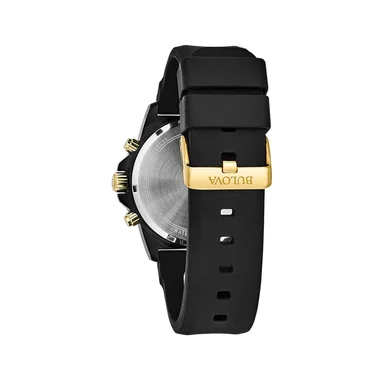 RELOJ BULOVA HOMBRE ANÁLOGO 98B278 NEGRO - 3