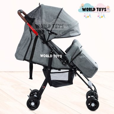 COCHE CUNA DE LUJO «MADDOX» EDICICÓN LIMITADA GRIS - 4