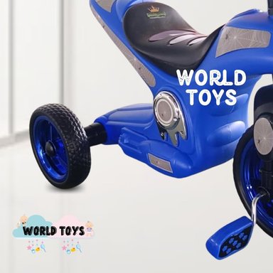 TRIMOTO A PEDAL BABY SERVANN AZUL NIÑOS MUSICAL - 2
