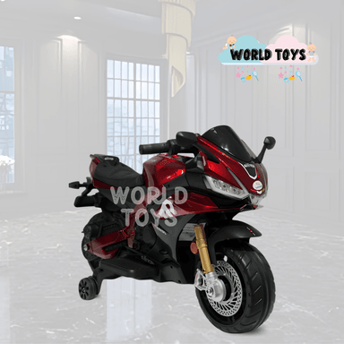 MOTO A BATERÍA PARA NIÑOS «YAMAHA» LICENCED ROJO - 2