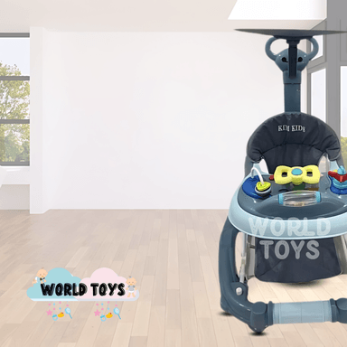 ANDADOR MUSICAL BABY CARAMELLE DIDÁCTICO AZUL - 2