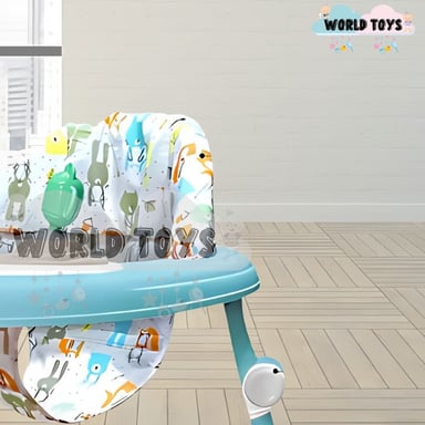 ANDADOR CON TABLERO MUSICAL «SWIFT BABY II» AZUL - 3