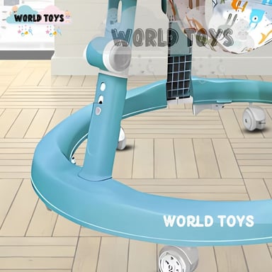 ANDADOR CON TABLERO MUSICAL «SWIFT BABY II» AZUL - 4