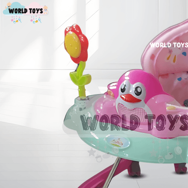 ANDADOR MUSICAL CON BLUETOOTH «HAPPY PENGUIN II» PINK - 2