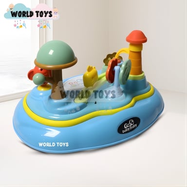 ANDADOR CON TABLERO MUSICAL «HONGUITO II» LIGHT BLUE - 3