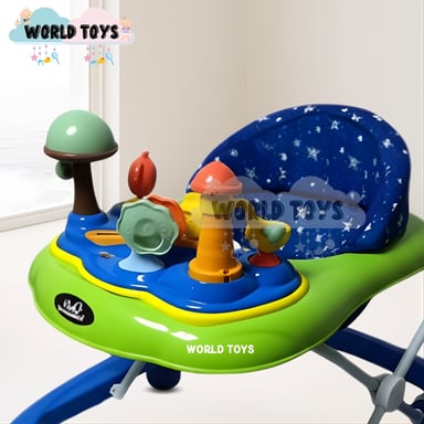 ANDADOR CON TABLERO MUSICAL «HONGUITO II» GREEN - 3