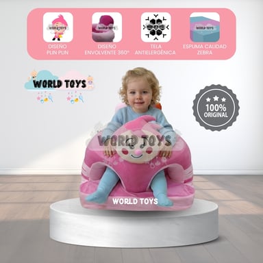ASIENTO DE APOYO (ESTIMULACION) PARA BEBÉS «PLIN PLIN» PREMIUM - 1