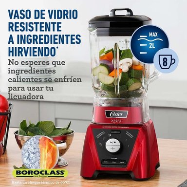 LICUADORA OSTER XPERT CONTROL DE TEXTURA BLST3B-RPG ROJO - 5