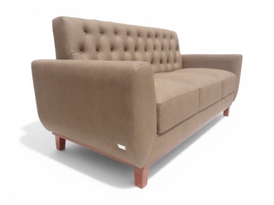 SOFA LINEA UNO MUEBLES VIENNA 3 CUERPOS TRIGO - 4