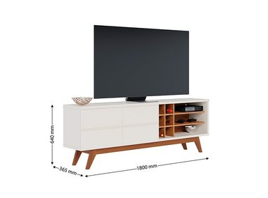 MESA DE TV PAZART MUEBLES - COLIBRI VENECIA OFF WHITE - 3