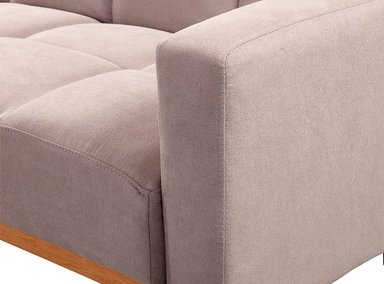 SOFÁ CAMA PAZART MUEBLES MATTEO GRIS CLARO GRIS CLARO FUTÓN - 6