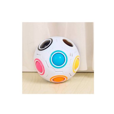 BOLA MÁGICA ROMPECABEZAS ANTI ESTRÉS FIDGET ARCOÍRIS - 4