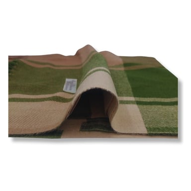 MAXI BUFANDA MUJER VERDE Y MARRON - 2