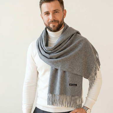BUFANDA PARA VARÓN GRIS - 4
