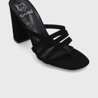 SANDALIAS MUJER GOTTA NEGRO TACO 35122 - 6