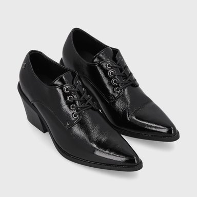 ZAPATOS DE VESTIR MUJER GOTTA NEGRO 33763 TACO - 3