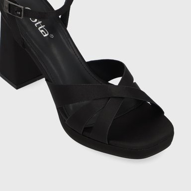 SANDALIAS MUJER GOTTA NEGRO TACO 45902 - 6