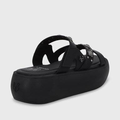 SANDALIAS MUJER GOTTA NEGRO PLATAFORMA 43035 - 5