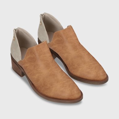 ZAPATOS CASUALES MUJER GOTTA BEIGE 43108 TACO - 3