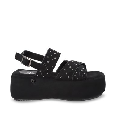 SANDALIAS MUJER GOTTA NEGRO PLATAFORMA 55962 - 1