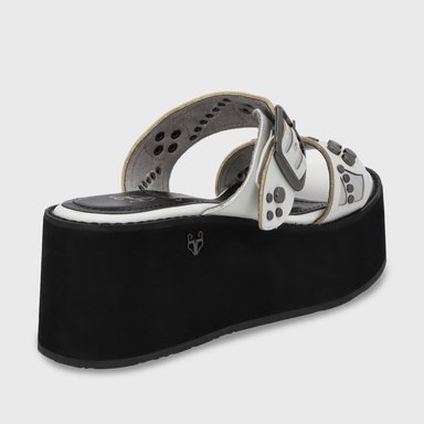 SANDALIAS MUJER GOTTA BLANCO PLATAFORMA 15620 - 5