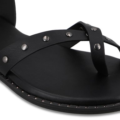 SANDALIA NEGRA MUJER 64140 - 6