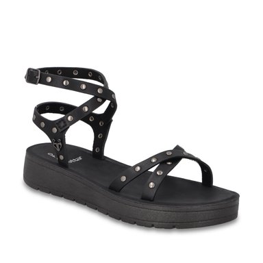 SANDALIA NEGRA MUJER 65690 - 2