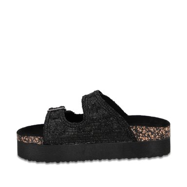 SANDALIA PLATAFORMA NEGRO MUJER 65951 - 8