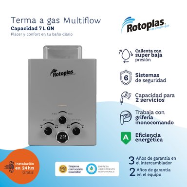 TERMA A GAS MULTIFLOW 7L GN - 4